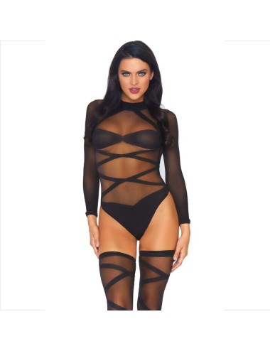 LEG AVENUE - 2 PIECE SET BODY AND THIGH