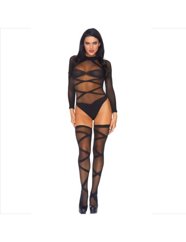 LEG AVENUE - 2 PIECE SET BODY AND THIGH