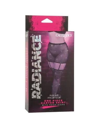 RADIANCE - GARTER SKIRT THIGH HIGHS PLUS SIZE