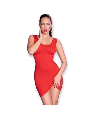 CHILIROSE - CR 4622 DRESS RED S/M