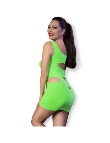 CHILIROSE - CR 4621 DRESS GREEN S/M