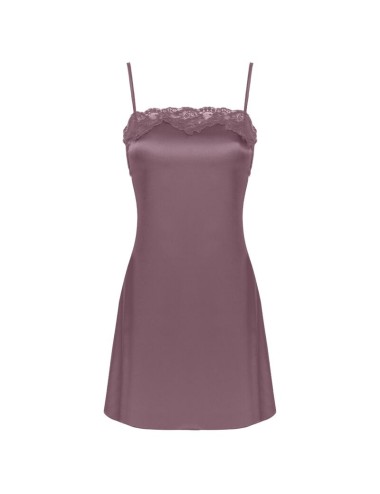 LIVCO CORSETTI FASHION - JACQUELINE LC 90249 DRESSING GOWN + SHIRT + PANTY VIOLET S/M