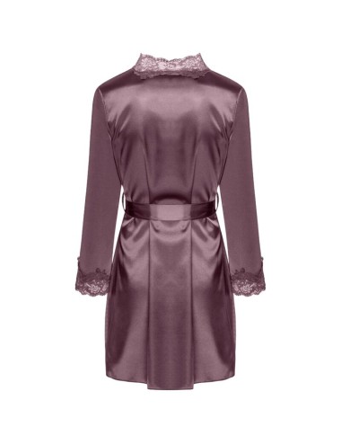 LIVCO CORSETTI FASHION - JACQUELINE LC 90249 DRESSING GOWN + SHIRT + PANTY VIOLET S/M
