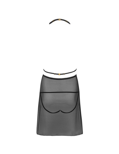 LIVCO CORSETTI FASHION - MALVIAMI LC 90625 SHIRT + PANTY BLACK