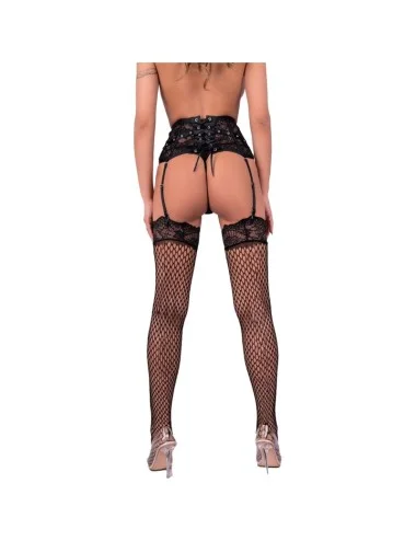 LIVCO CORSETTI FASHION - PONCZOCHY AUFDARIA BODYSTOCKING BLACK L/XL