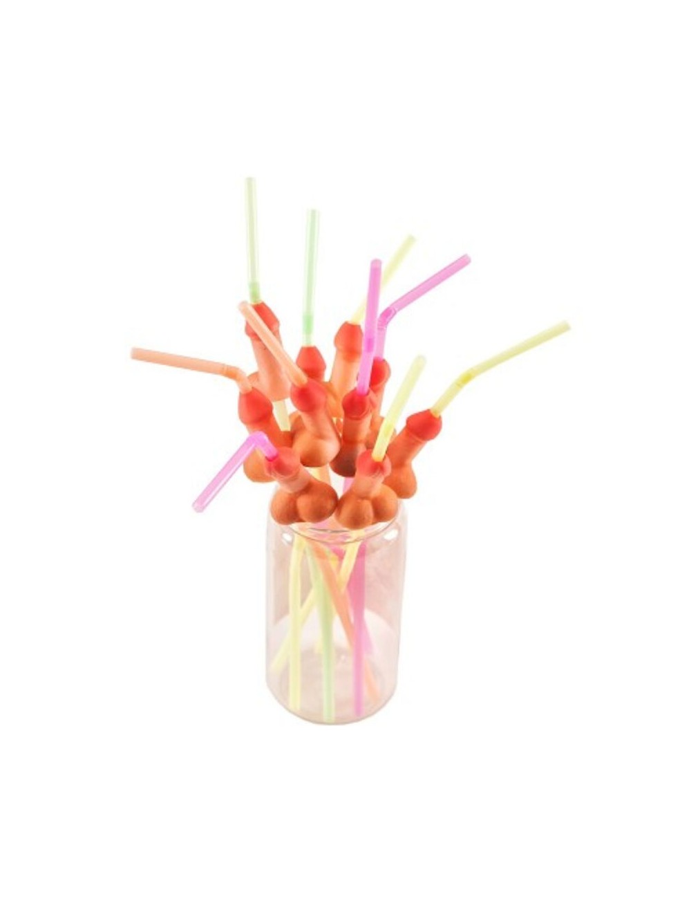DIABLO PICANTE - BAG OF 10 NATURAL BIG PENIS STRAWS DIABLO PICANTE - BAG OF 10 NATURAL BIG PENIS STRAWS