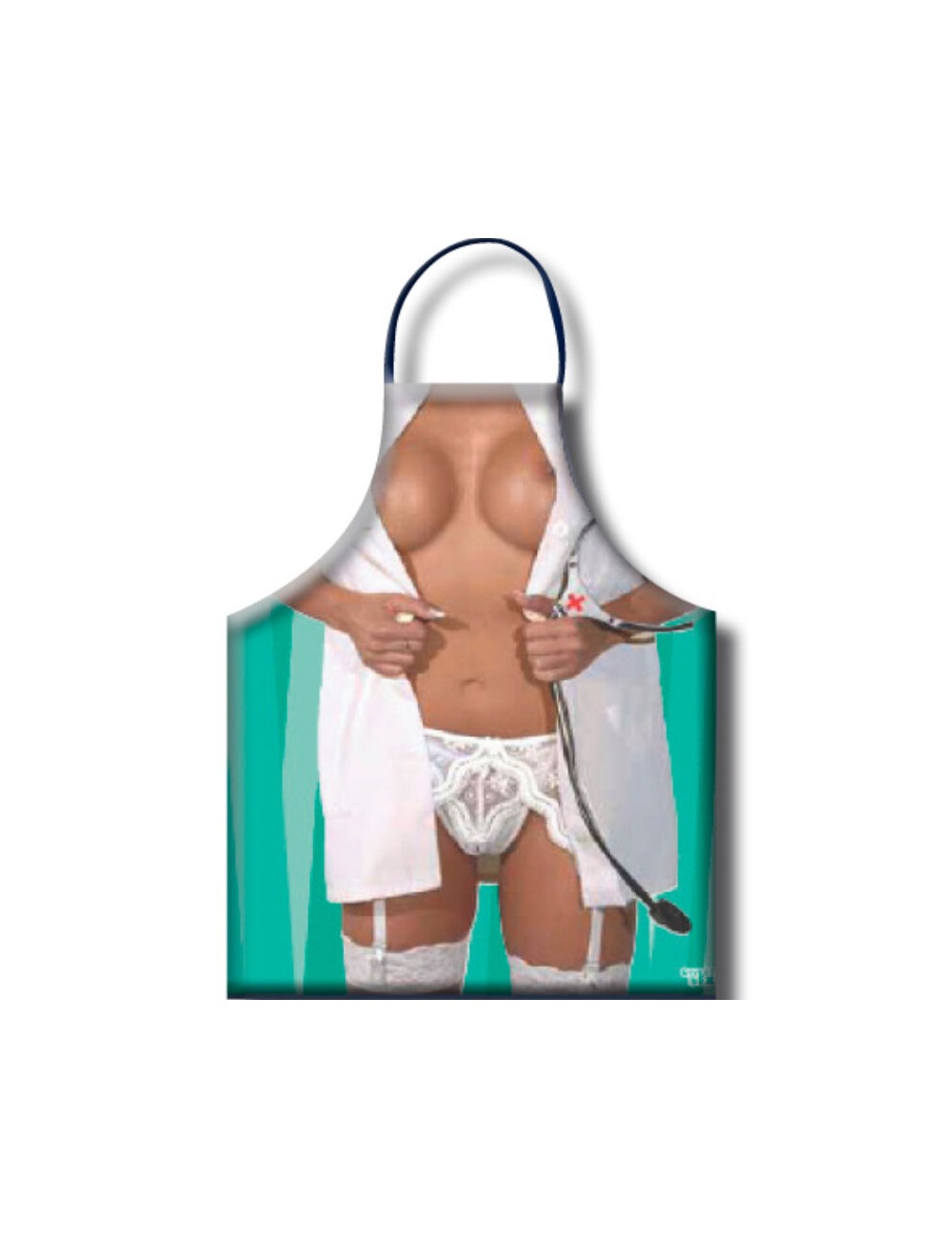DIABLO PICANTE - WOMENS NURSE APRON DIABLO PICANTE - WOMENS NURSE APRON
