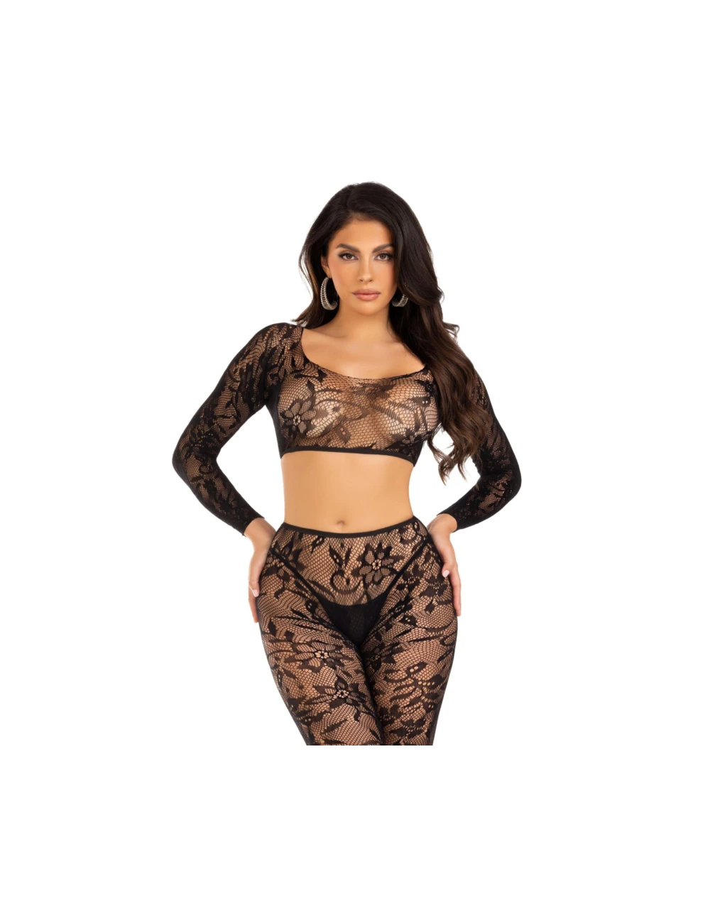 LEG AVENUE - SHORT TOP & TIGHTS SET