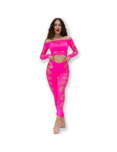 CHILIROSE - CR 4632 TOP & PANT FUCHSIA S/L