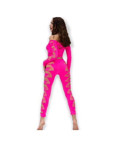 CHILIROSE - CR 4632 TOP & PANT FUCHSIA S/L