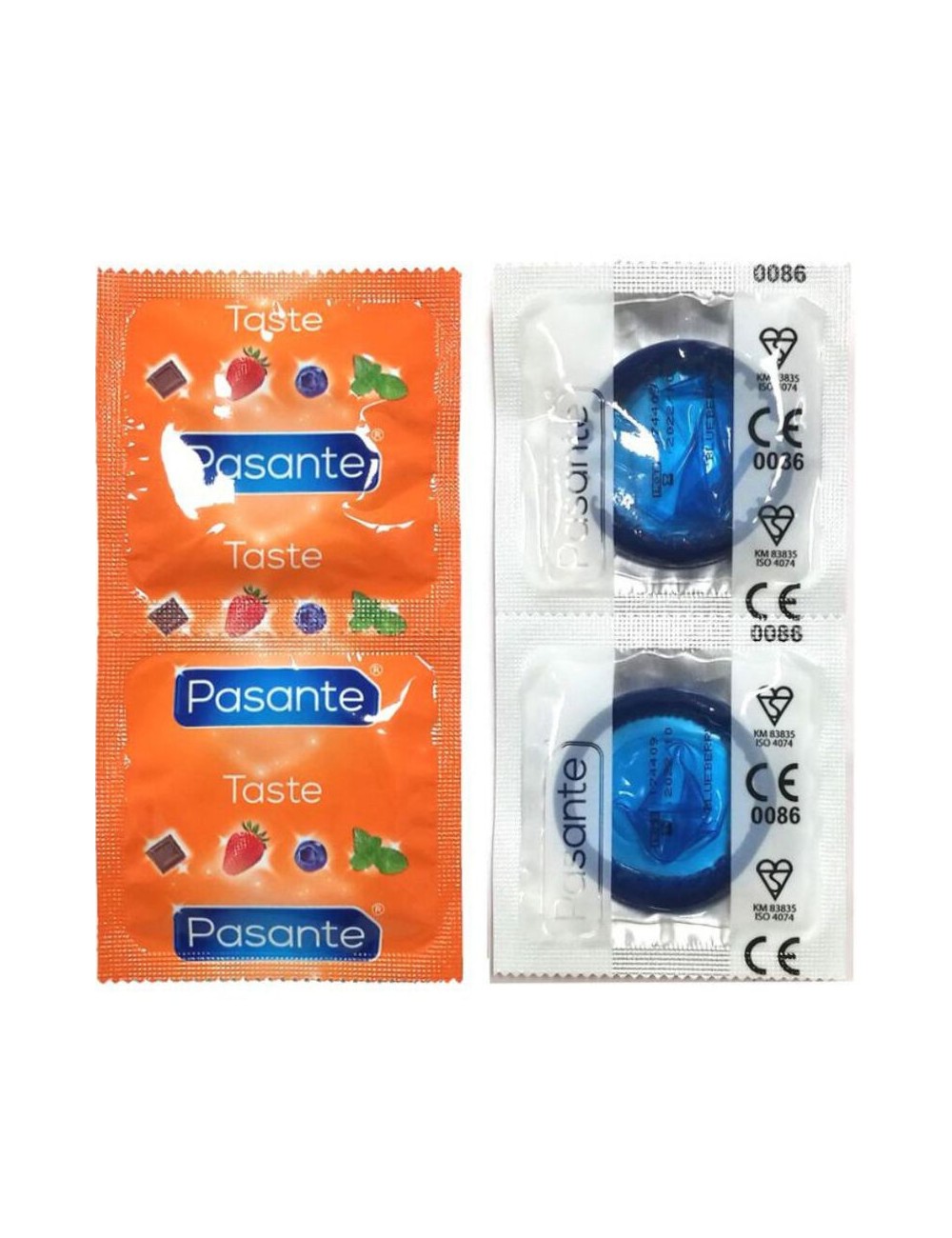 PASANTE - CONDOMS FLAVOR BLUEBERRY BAG 144 UNITS PASANTE - CONDOMS FLAVOR BLUEBERRY BAG 144 UNITS