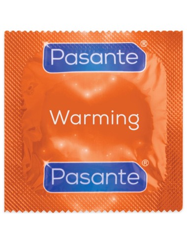 PASANTE - CONDOMS WARMING EFFECT BAG 144 UNITS