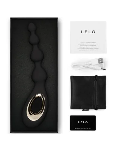 LELO - SORAYA BEADS BLACK ANAL MASSAGER