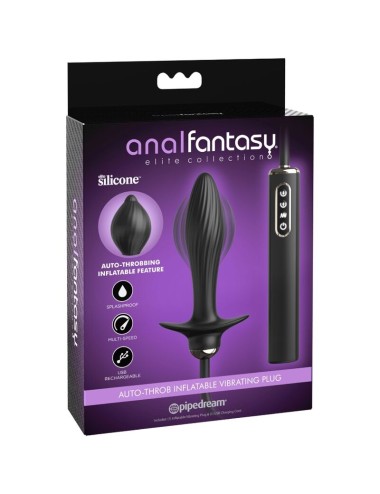 ANAL FANTASY ELITE COLLECTION - INFLATABLE PLUG & AUTO-THROB VIBRATOR