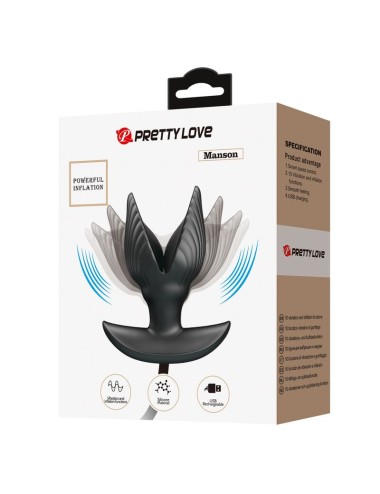 PRETTY LOVE - INFLATABLE & RECHARGEABLE ANAL PLUG