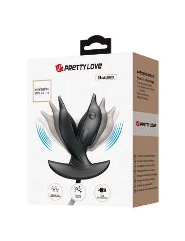 PRETTY LOVE - INFLATABLE & RECHARGEABLE DELFIN ANAL PLUG