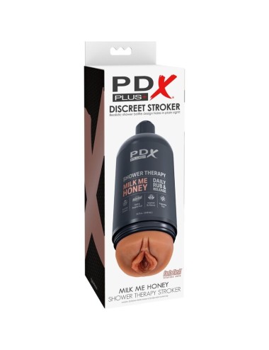 PDX PLUS - STROKER MASTURBATOR DISCRETE BOTTLE DESIGN MILK ME HONEY CANDY SHAMPOO