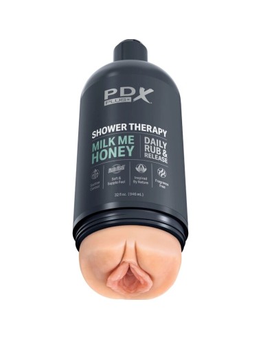 PDX PLUS - STROKER MASTURBATOR DISCREET DESIGN OF MILK ME HONEY SHAMPOO BOTTLE