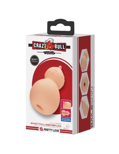 CRAZY BULL - CALABASH BREAST-SHAPED MASTUBADOR