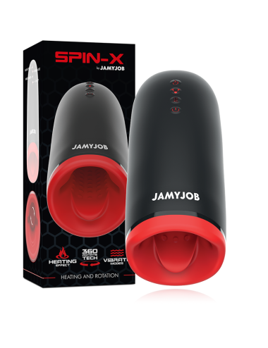 JAMYJOB - SPIN-X HEATING AND ROTATION MASTURBATOR