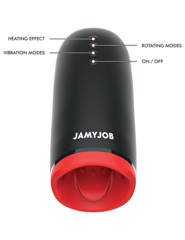 JAMYJOB - SPIN-X HEATING AND ROTATION MASTURBATOR