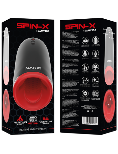 JAMYJOB - SPIN-X HEATING AND ROTATION MASTURBATOR