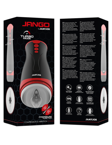 JAMYJOB - JANGO COMPRESSION AND VIBRATION MASTURBATOR