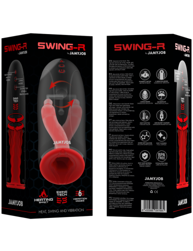 JAMYJOB - SWING-R HEATING EFFECT, SWING TECH AND VIBRATION MASTURBATOR