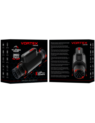 JAMYJOB - VORTEX THRUSTING AND 360 ROTATE TECH TURBO MODE MASTURBATOR