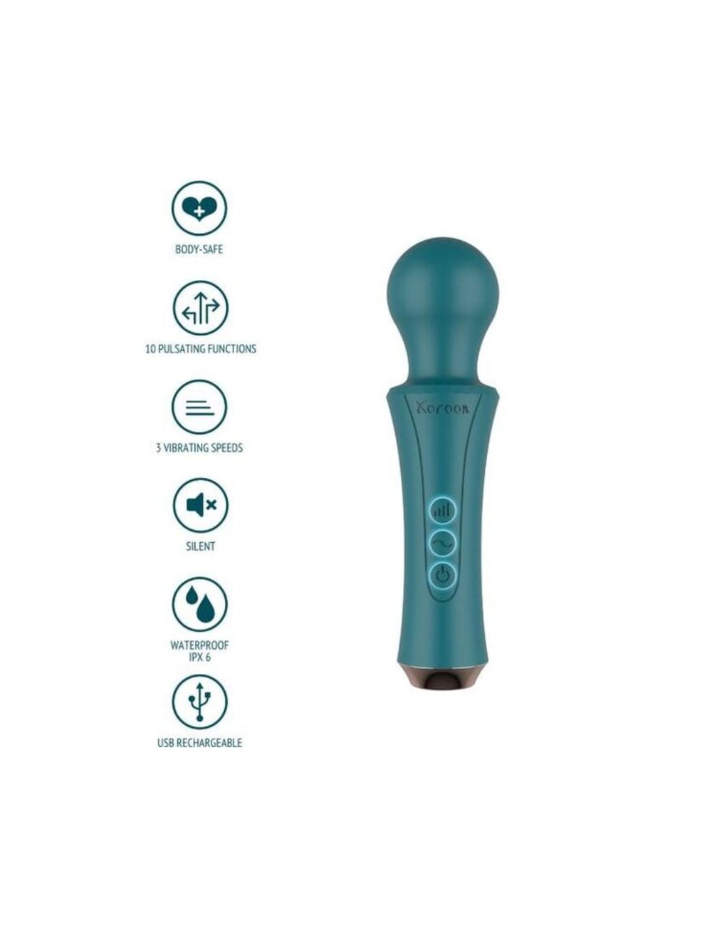XOCOON - THE PERSONAL WAND GREEN XOCOON - THE PERSONAL WAND GREEN