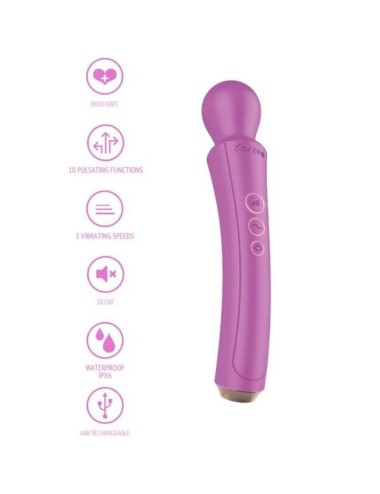 XOCOON - THE CURVED WAND FUCHSIA