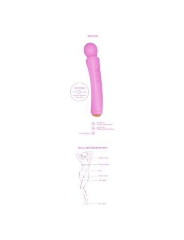 XOCOON - THE CURVED WAND FUCHSIA