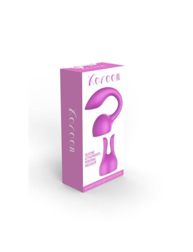 XOCOON - ATTACHMENTS PERSONAL MASSAGER FUCHSIA