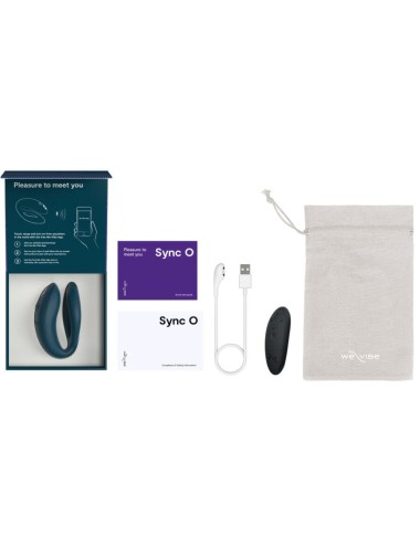 WE-VIBE - SYNC O FLEXIBLE VIBRATOR REMOTE CONTROL DARK GREEN