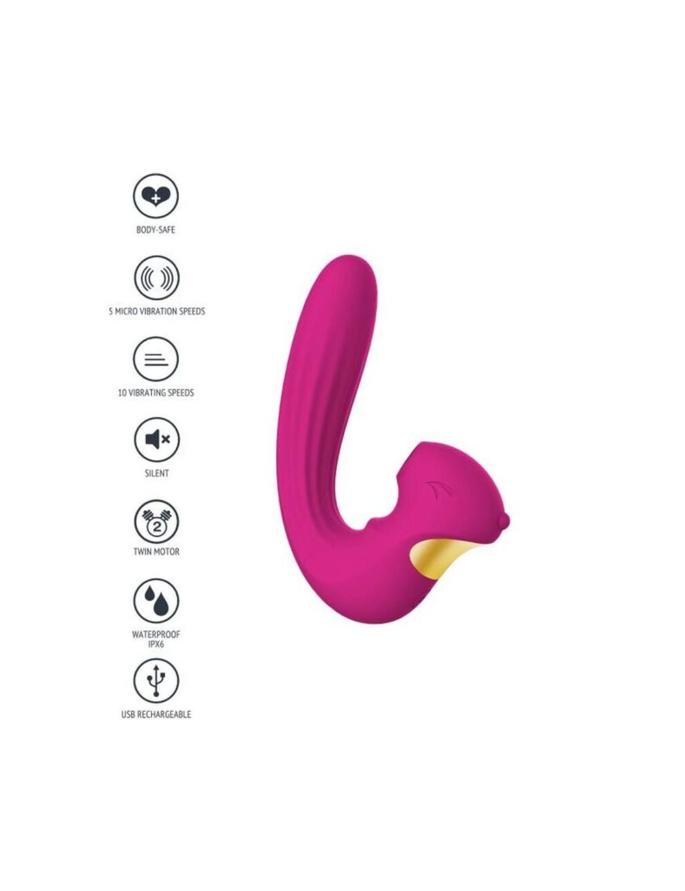 XOCOON - CELESTIAL LOVE VIBE STIMULATOR FUCHSIA