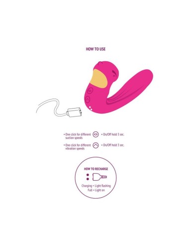 XOCOON - CELESTIAL LOVE VIBE STIMULATOR FUCHSIA