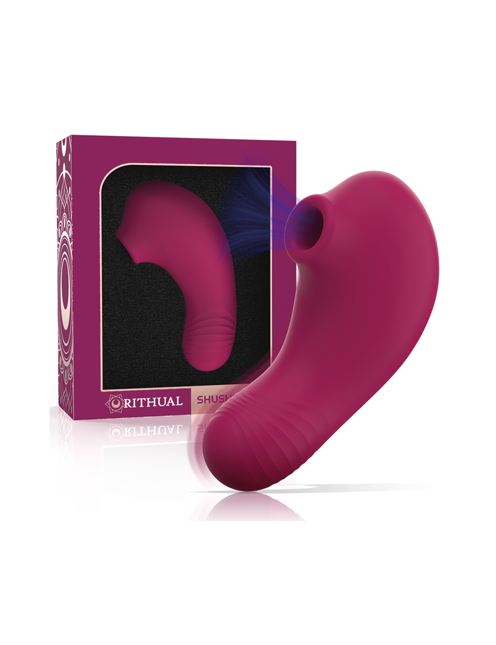 RITHUAL - SHUSHU PRO POCKET CLITORIS STIMULATOR 2 POWERFUL ORCHID MOTORS