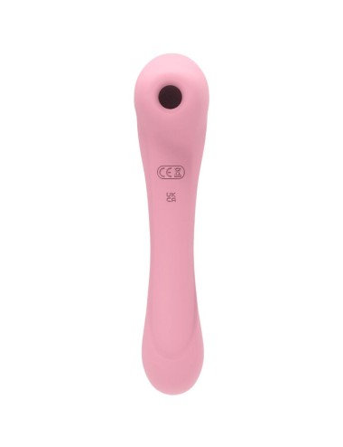 FEMINTIMATE - DAISY MASSAGER SUCTION AND VIBRATOR PINK