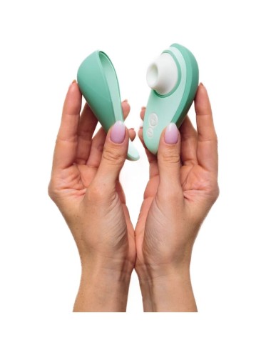 WOMANIZER - LIBERTY 2 CLITORIS STIMULATOR & SUCKER LIGHT GREEN