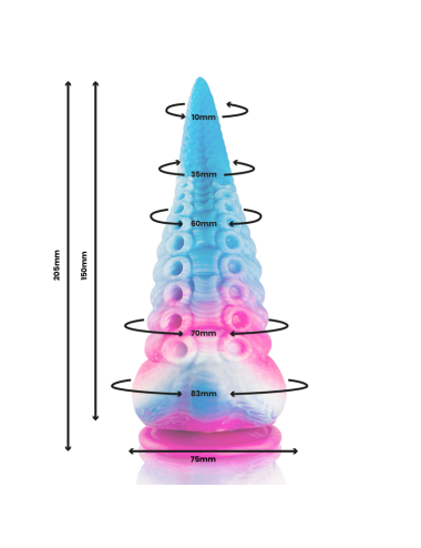 EPIC - SCYLLA BLUE TENTACLE DILDO BIG SIZE