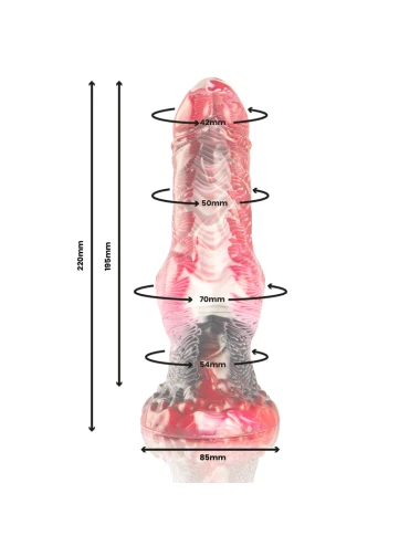 EPIC - HELIOS DILDO WITH TESTICLES HEAT AND ECSTASY
