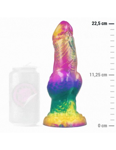 EPIC - IRIS DILDO WITH RAINBOW TESTICLES OF PLEASURE