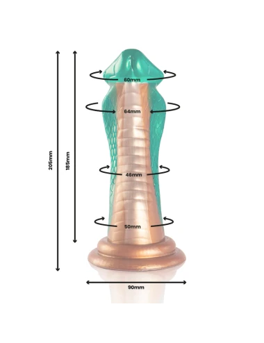 EPIC - PYTHON DILDO COBRA GREEN