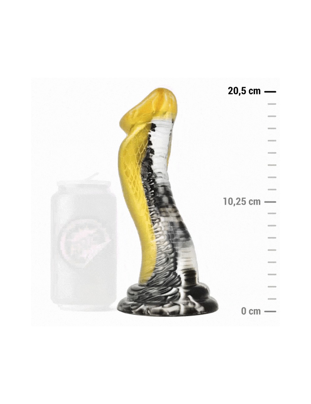 EPIC - DRAKON DILDO YELLOW COBRA EPIC - DRAKON DILDO YELLOW COBRA