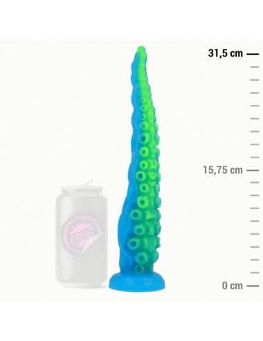 EPIC - SCYLLA FLUORESCENT THIN TENTACLE DILDO LARGE SIZE