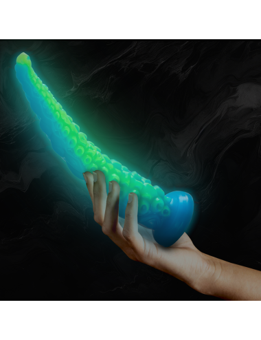 EPIC - SCYLLA FLUORESCENT THIN TENTACLE DILDO LARGE SIZE