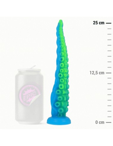 EPIC - SCYLLA FLUORESCENT THIN TENTACLE DILDO SMALL SIZE