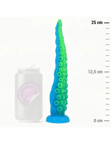EPIC - SCYLLA FLUORESCENT THIN TENTACLE DILDO SMALL SIZE