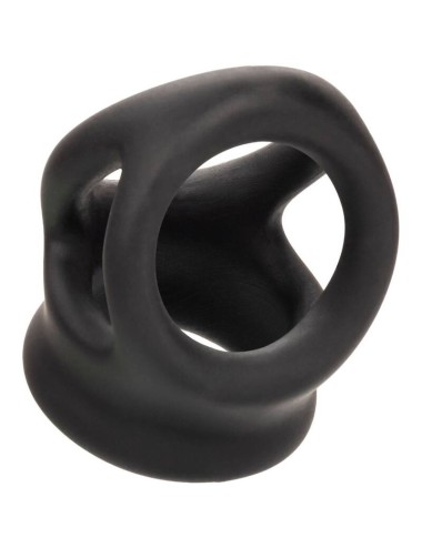 CALIFORNIA EXOTICS - ALPHA DUAL CAGE RING BLACK