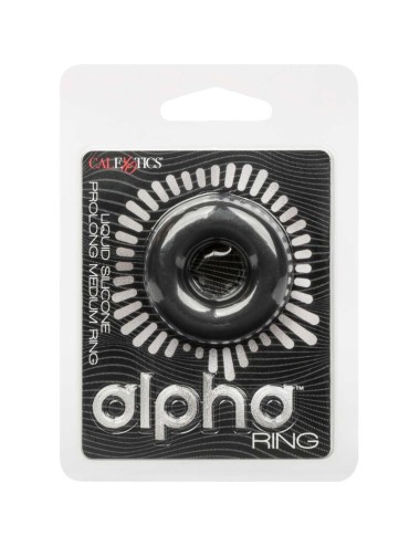 CALIFORNIA EXOTICS - ALPHA PROLONG MEDIUM RING BLACK